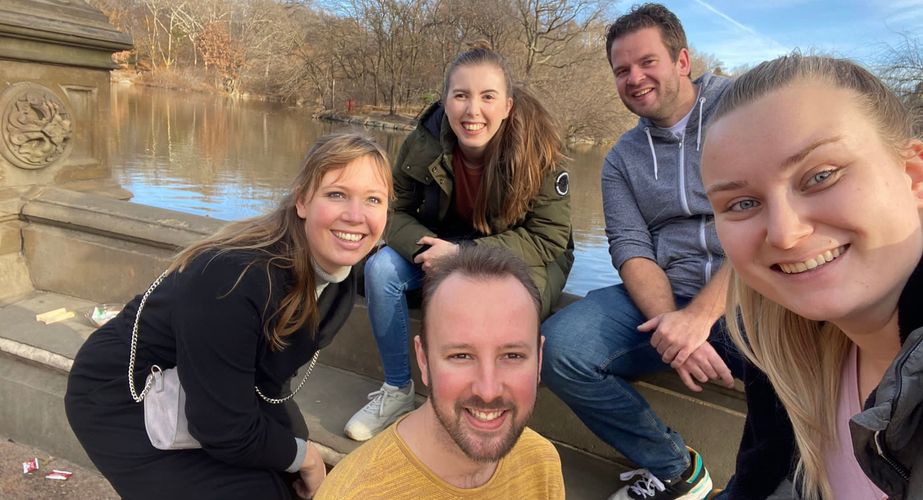 Selfie in New York Selfie in New York